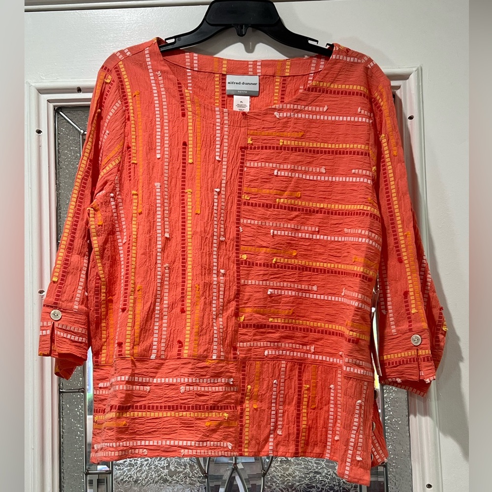 Beach geometric blouse